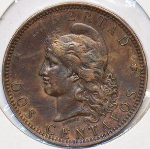 Argentina 1891 2 Centavos 294994 combine shipping