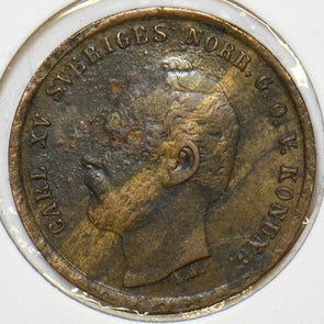 Sweden 1865 Ore 240460 combine shipping