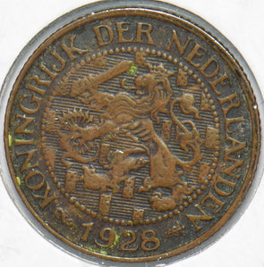 Netherlands 1928 Cent Lion animal 192102 combine shipping