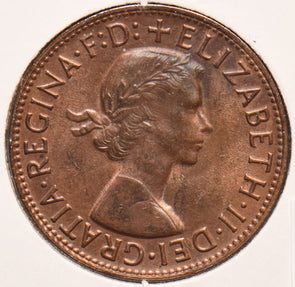 Australia 1960 Penny Kangaroo animal 240009 combine shipping