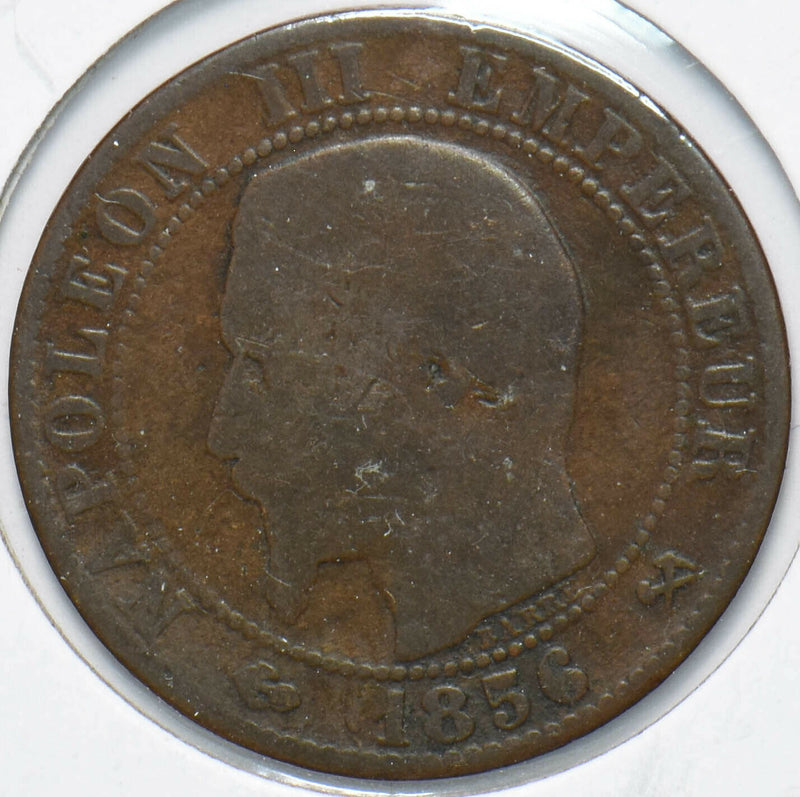 France 1856 5 Centimes Eagle animal Napoleon III 902104 combine shipping
