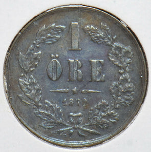 Sweden 1872 Ore 192668 combine shipping