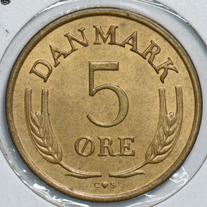 Denmark 1966 5 Ore 198273 combine shipping