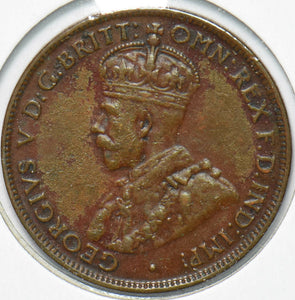 Australia 1926 Georgivs V 1/2 Penny 192152 combine shipping