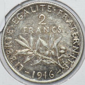 France 1916 2 Francs 194635 combine shipping