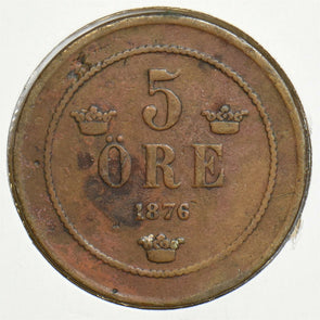Sweden 1876 5 Ore 240620 combine shipping