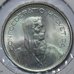 Switzerland 1969 5 Francs 193609 combine shipping