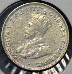 Australia 1925 3 Pence Kangaroo animal Emu  191449 combine shipping