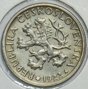 Czechoslovakia 1922 Koruna 241159 combine shipping