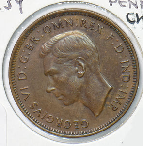Australia 1939 1/2 Penny Kangaroo animal 490143 combine shipping