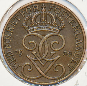 Sweden 1938 5 Ore 194192 combine shipping