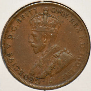 Australia 1926 Penny Georgivs V 490389 combine shipping