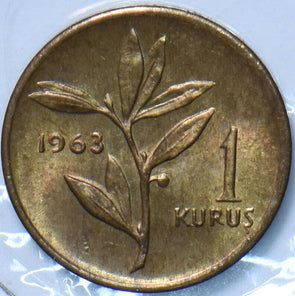 Turkey 1963 Kurush  191832 combine shipping