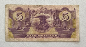 Military Payment Certificates 5 Dollars Series 681 RC0384 combine shipping