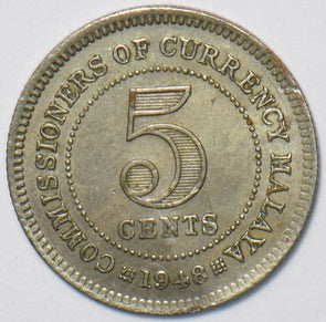 Malaya 1948 5 Cents 195322 combine shipping