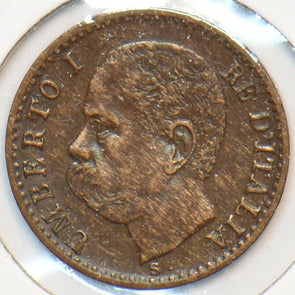 Italy 1895 R Centesimo 150864 combine shipping