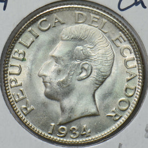 Ecuador 1934 Sucre 294431 combine shipping