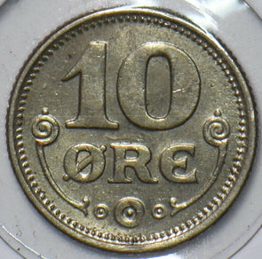 Denmark 1920 10 Ore 296439 combine shipping