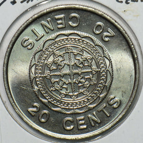 Solomon Islands 1977 20 Cents 190648 combine shipping