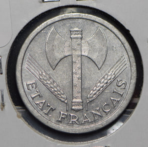 France 1943 2 Francs  291782 combine shipping