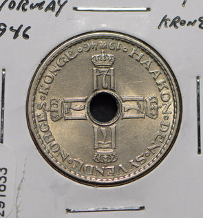 Norway 1946 Krone  291633 combine shipping