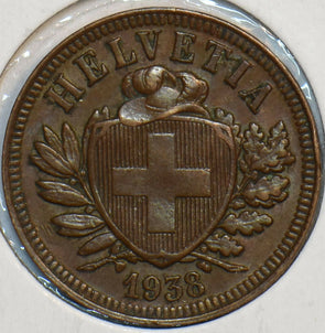 Switzerland 1938 2 Rappen 297541 combine shipping