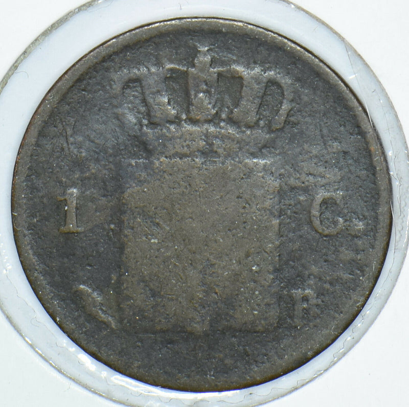Netherlands 1826 Cent 291416 combine shipping