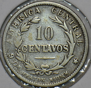Costa Rica 1889 10 Centavos 196275 combine shipping