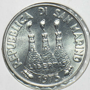 San Marino 1975 10 Lire Marmot animal 197325 combine shipping