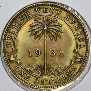 British West Africa 1936 Shilling 297786 combine shipping