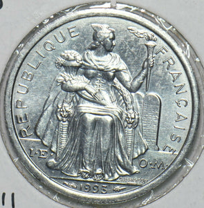French Polynesia 1993 Franc BU 196913 combine shipping