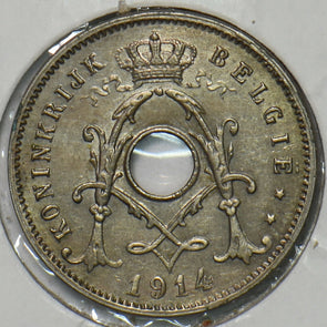Belgium 1914 5 Centimes AU - BU 195895 combine shipping