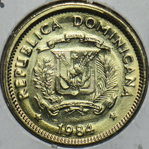Dominican Republic 1984 5 Centavos BU 903711 combine shipping