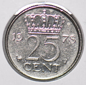 Netherlands 1978 25 Cents  900421 combine shipping