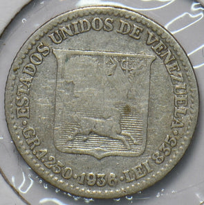 Venezuela 1936 1/4 Bolivar Horse animal 902712 combine shipping