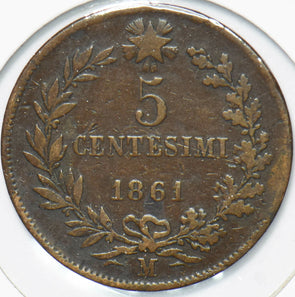 Italy 1861 Vittorio Emanvele II 5 Centesimi 192230 combine shipping