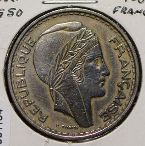 Algeria 1950 100 Francs  901154 combine shipping