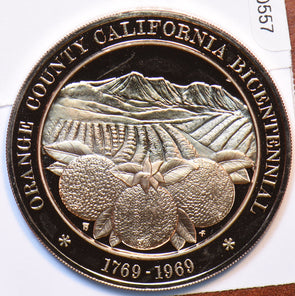 1969 Medal Proof Orange County California Bicentennial 490557 combine shipping