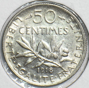 France 1918 50 Centimes 240518 combine shipping