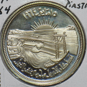 Egypt 1964 25 Piastres Proof 296329 combine shipping