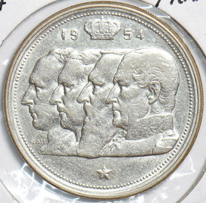 Belgium 1954 100 Francs 240546 combine shipping