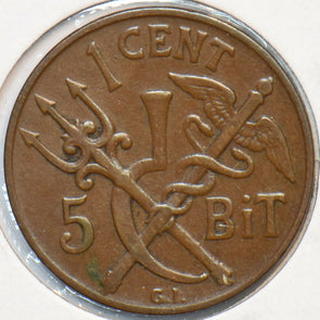 Danish West Indies 1905 P Cent 296254 combine shipping
