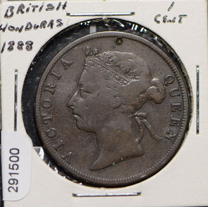 British Honduras 1888 Cent  291500 combine shipping