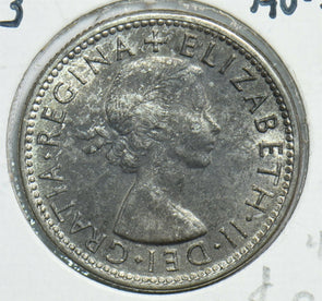 Australia 1953 Shilling Ram animal 197988 combine shipping
