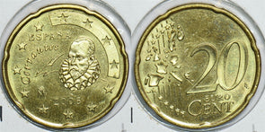 Spain 2006 20 Cents BU KM 1044 153805 combine shipping
