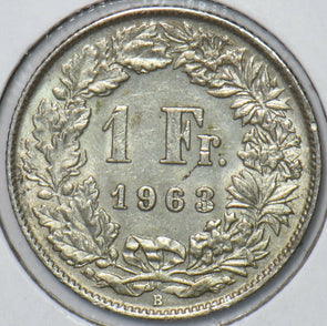 Switzerland 1963 Franc 240192 combine shipping