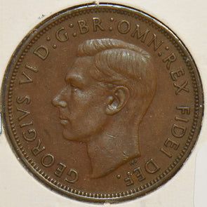 Australia 1951 Penny Kangaroo animal 151703 combine shipping