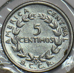 Costa Rica 1953 5 Centimos 196190 combine shipping