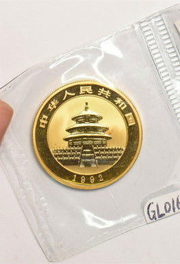 China 1992 50 Yuan gold 1/2oz gold Mint sealed GL0168 combine shipping