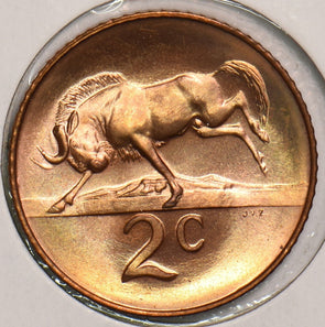 South Africa 1965 2 Cents Wildebeest 199264 combine shipping